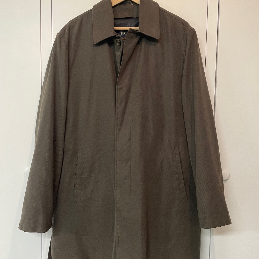 Hart Schaffner Marx top coat | water resistant jacket and removable liner